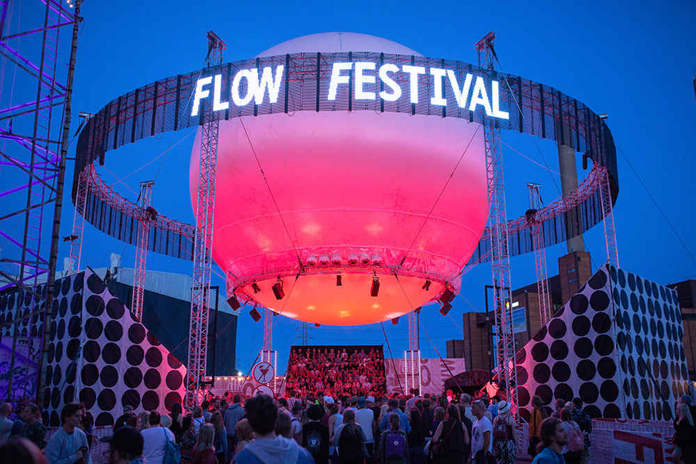 Фестиваль Flow Festival Хельсинки Финляндия